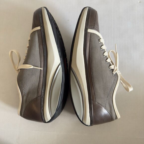 MBT Leather Toning Walking Shoes Performance Curve Sole US Sz 8-8.5M EU39 400273 - Picture 8 of 13